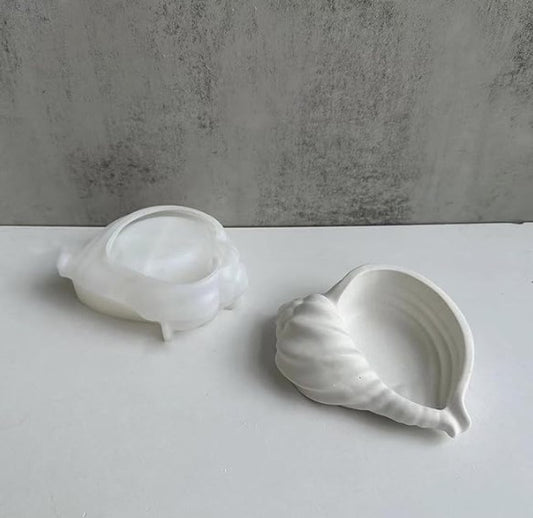 Conch Shell Shape Resin Mold for Beyond MIX, Resin, Concrete