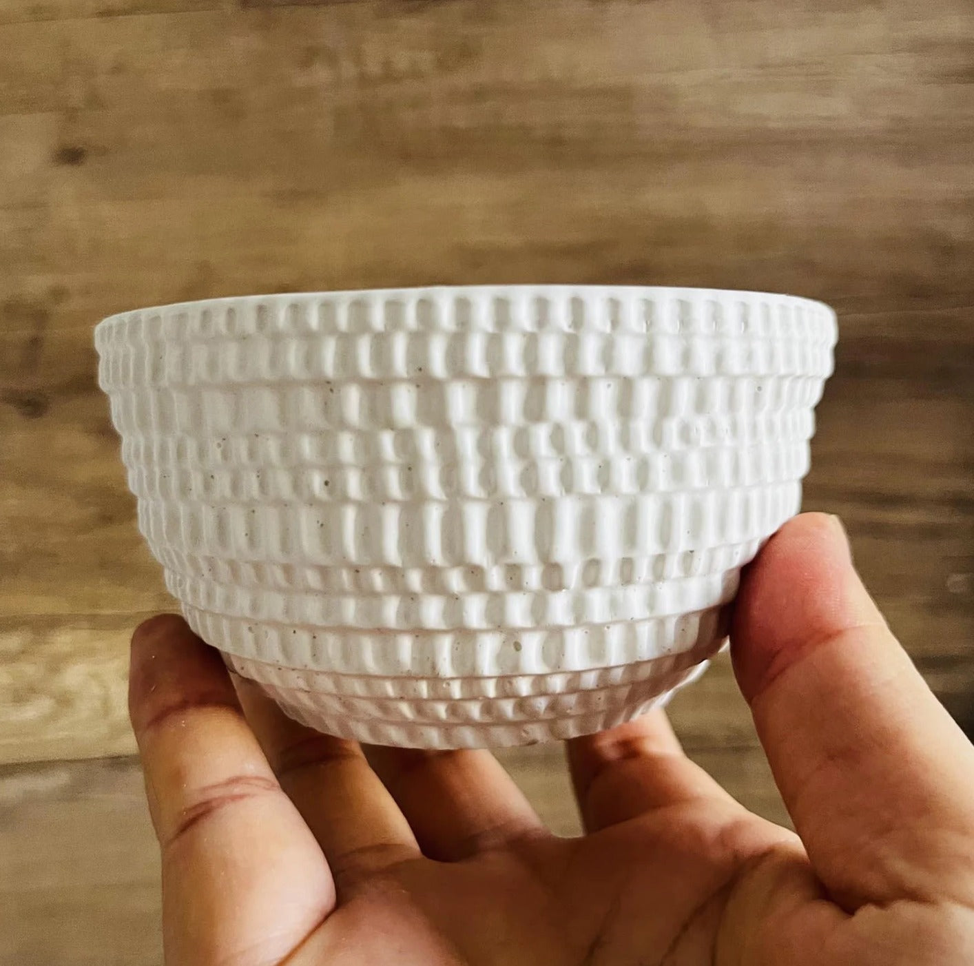 Woven Bowl/Candle Jar Mould for Beyond MIX, Resin, Concrete