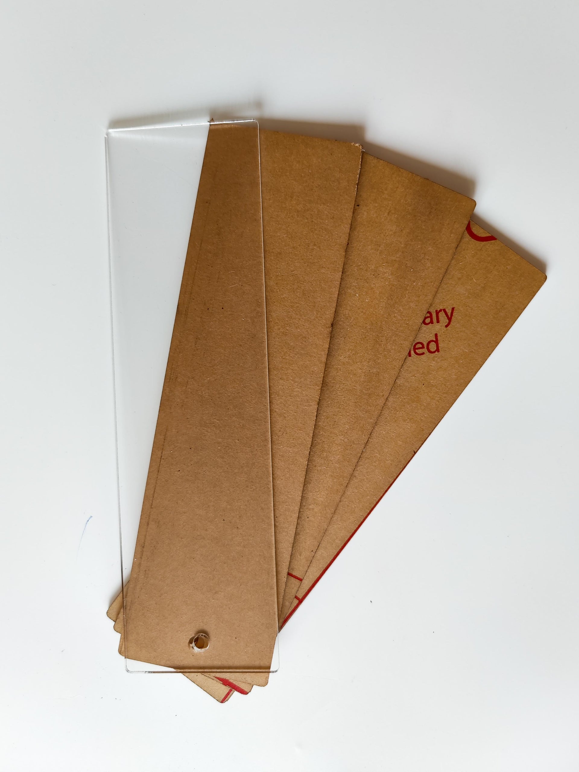 Clear Acrylic Bookmark Blanks, Transparent Acrylic Bookmark